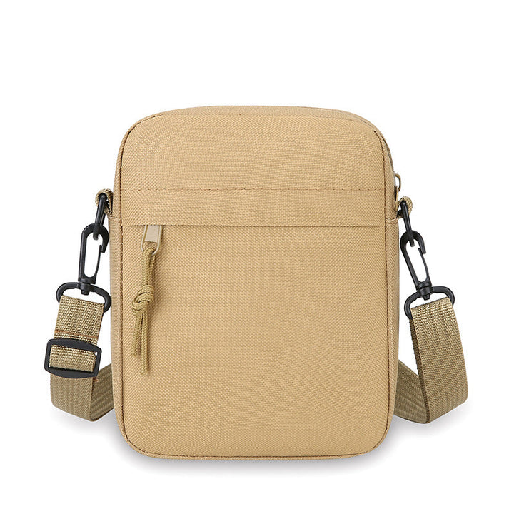 Simple Men's Bag Solid Color Single-shoulder Mini Casual