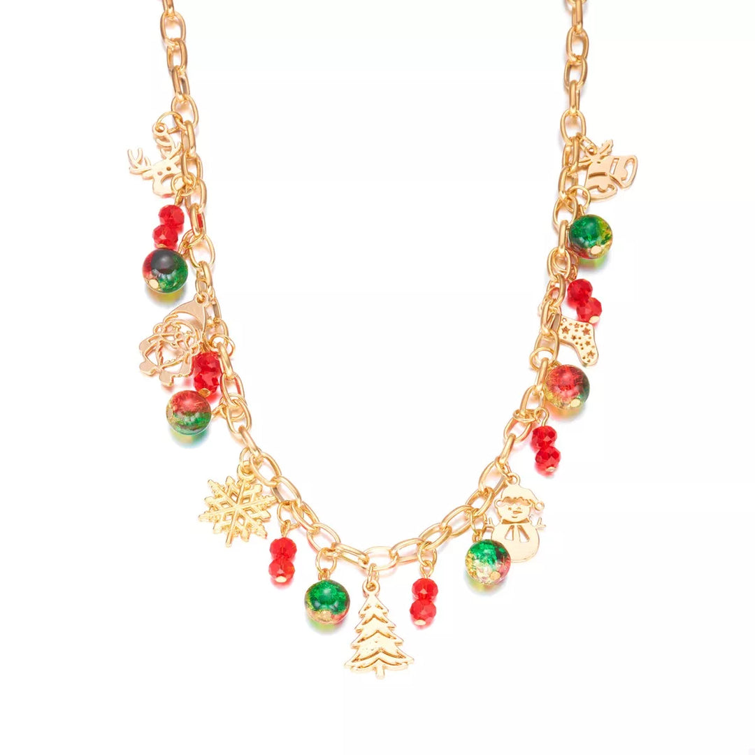 Christmas Themed Charm Necklace