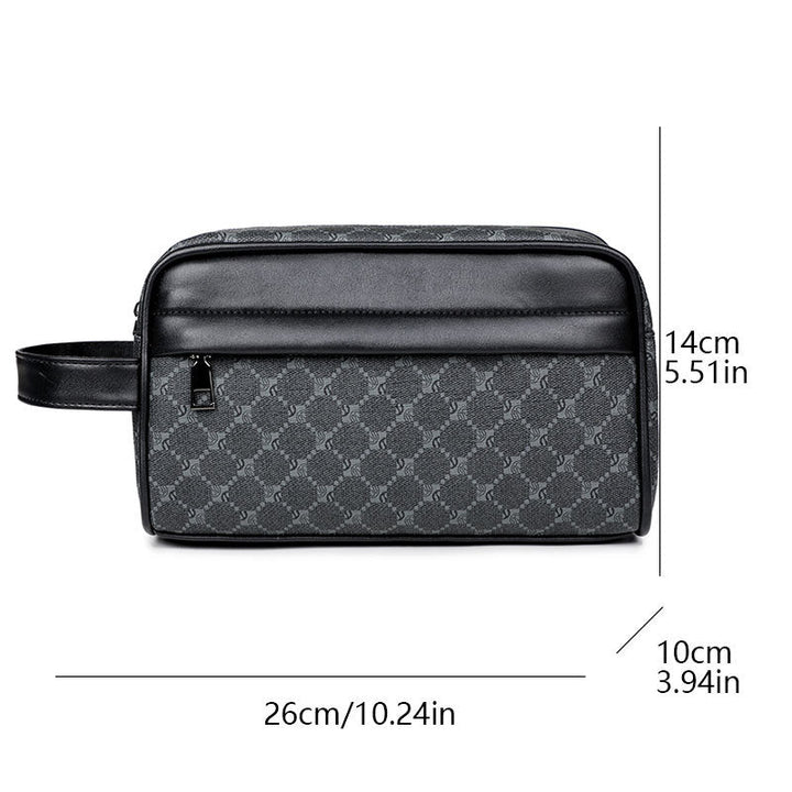 Men's Clutch Fashion Vintage Printed Handbag