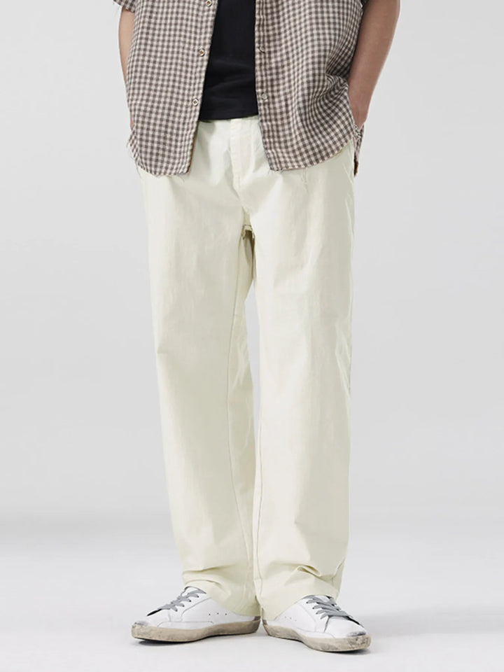 Men's Full Size Wide Leg Pants Plus Size