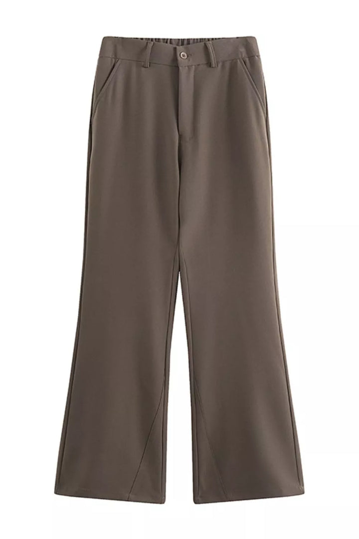 Men's Full Size Wide Leg Pants Plus Size
