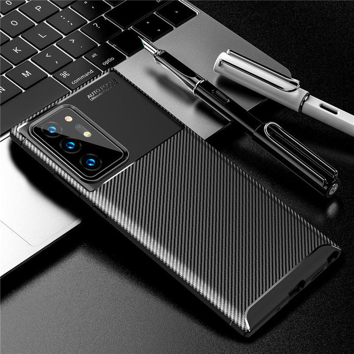 Business carbon fiber anti-fall soft shell