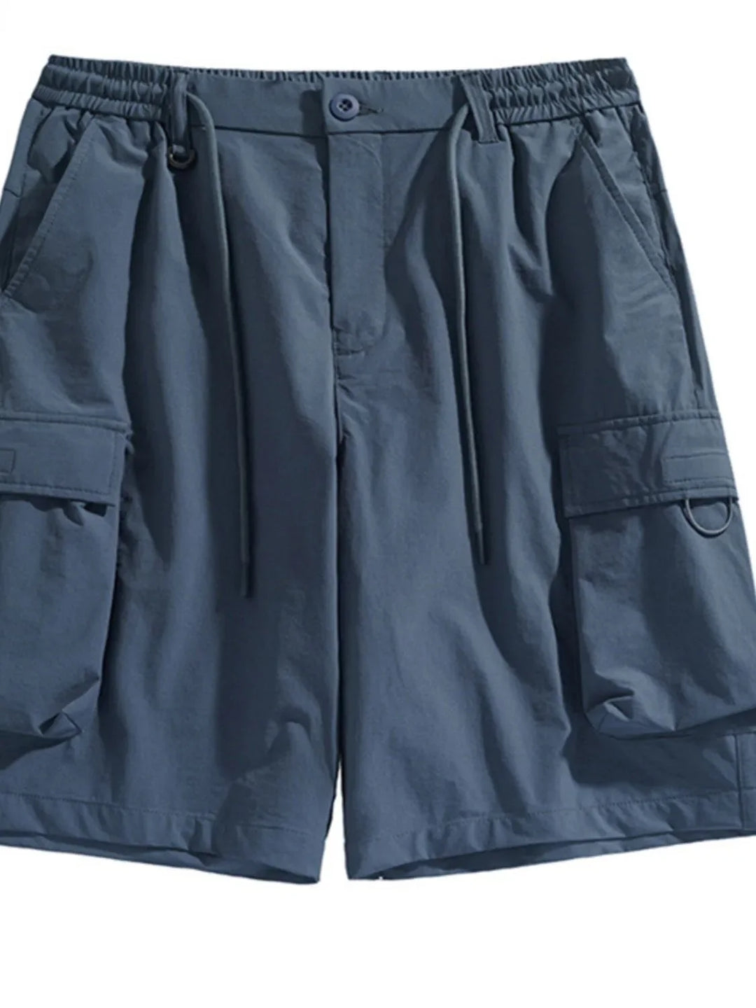Men's Drawstring Pocketed Shorts