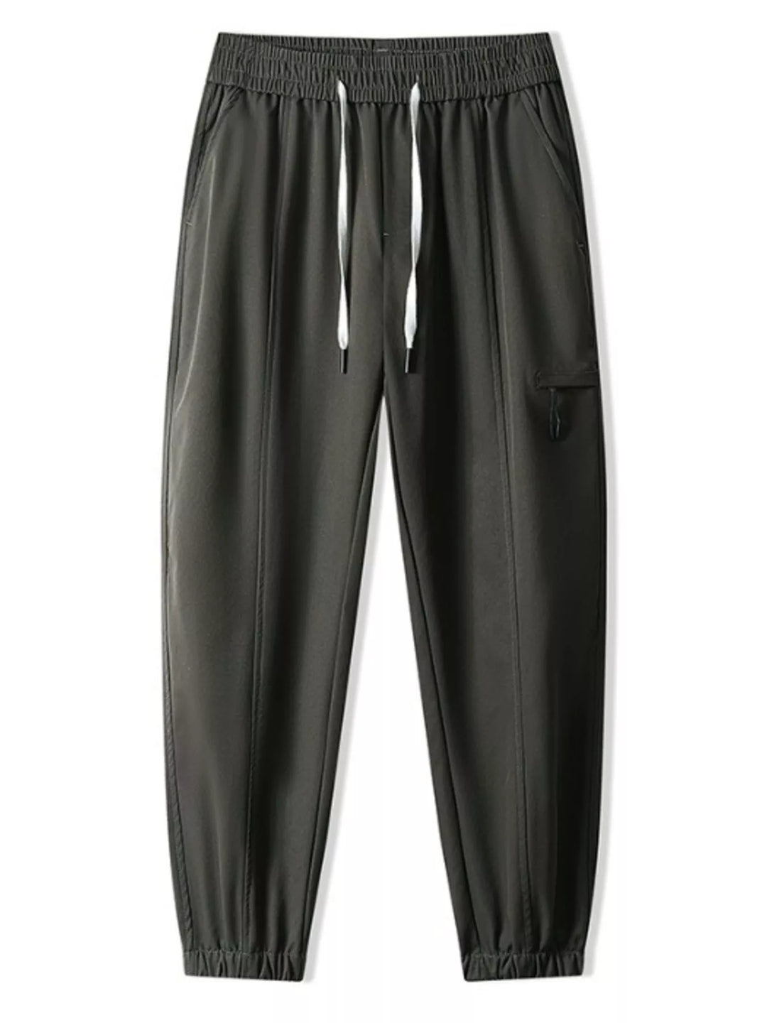 Men's Plus Size Drawstring Wide Leg Joggers