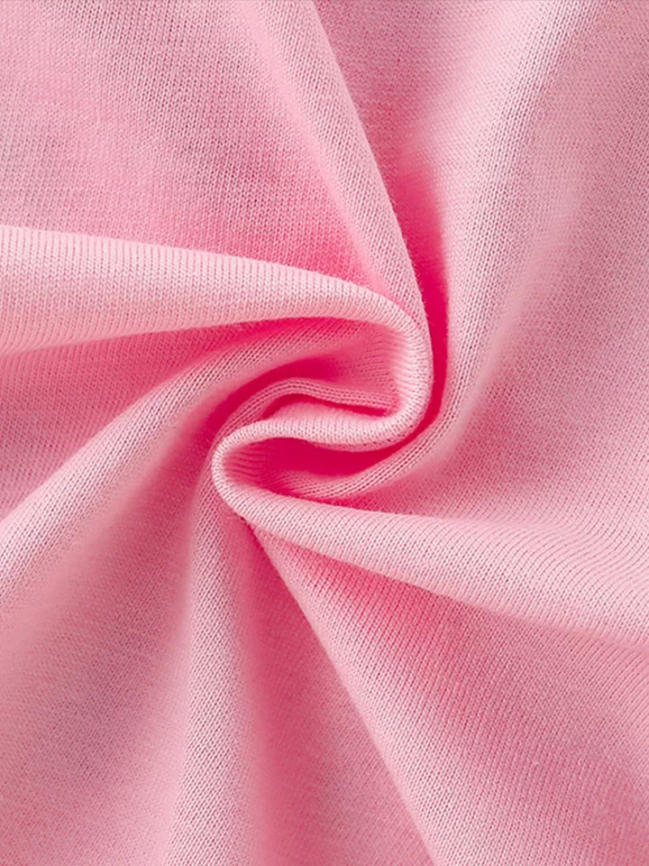 Children's Tulle Bow & Floral Embroidered T-Shirt