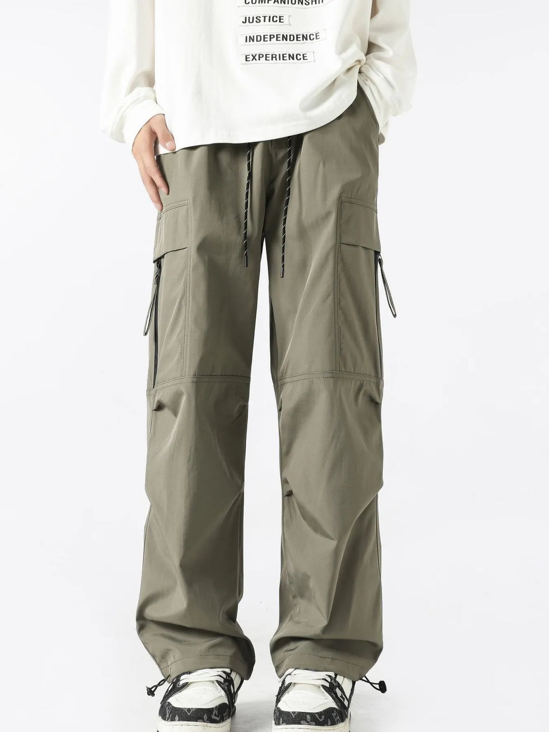 Men's Plus Size Loose Fit Cargo Pants