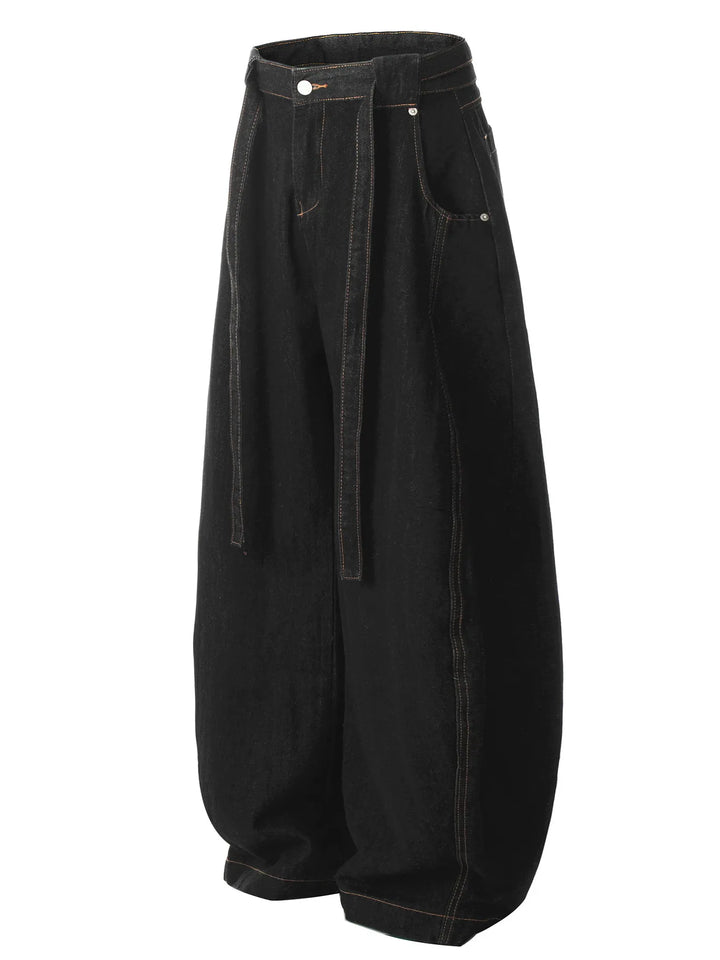 Men's Wide-Leg Oversized Baggy Jeans