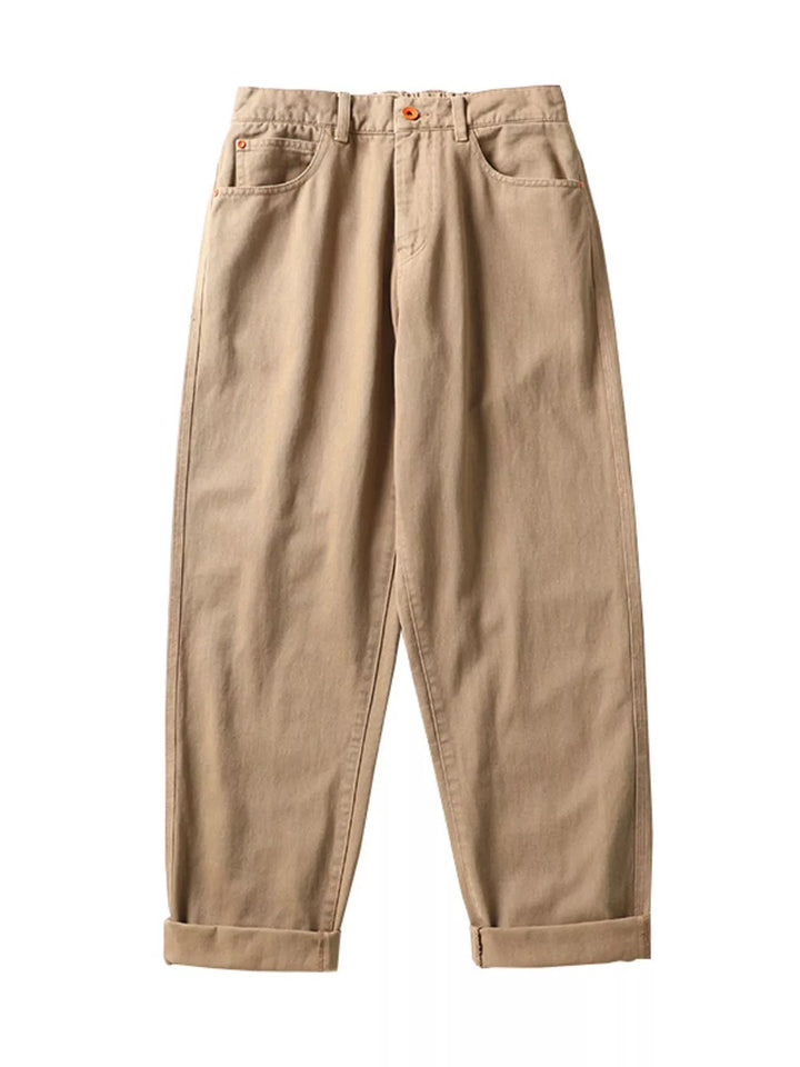 Men's Plus Size Wide Leg Pants