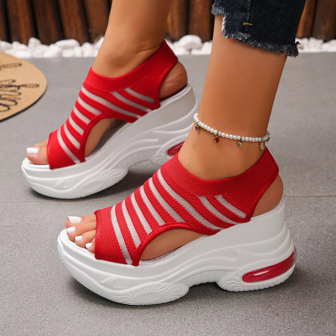 Open Toe Platform Sandals