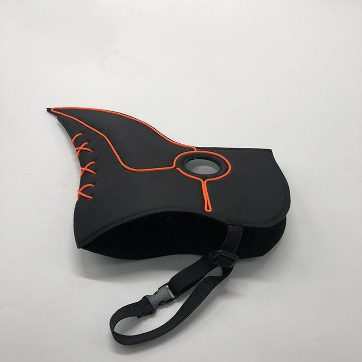 Halloween Mask glowing beak mask