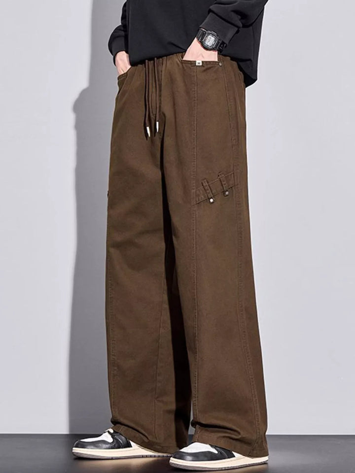 Men's Plus Size Loose Fit Casual Pants