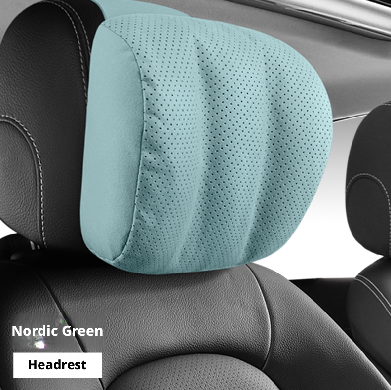 Car headrest-Elegant Gray-1 piece