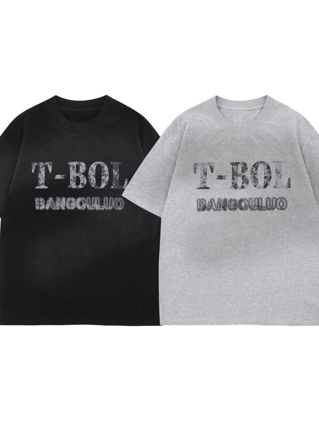 Men's Letter Graphic Round Neck Short Sleeve T-Shirt