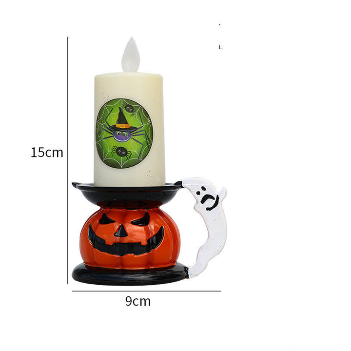 Halloween simulation candle decoration light