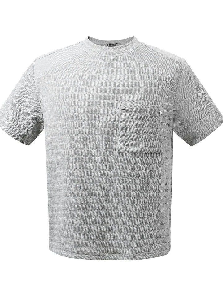 Men's Basic style Round Neck Solid T-Shirt