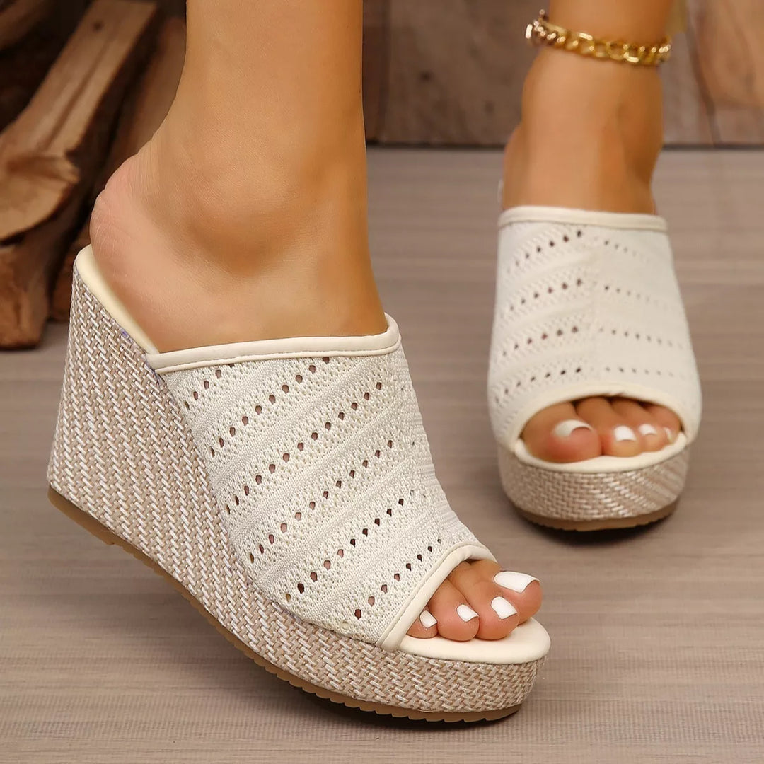Open Toe Wedge Sandals