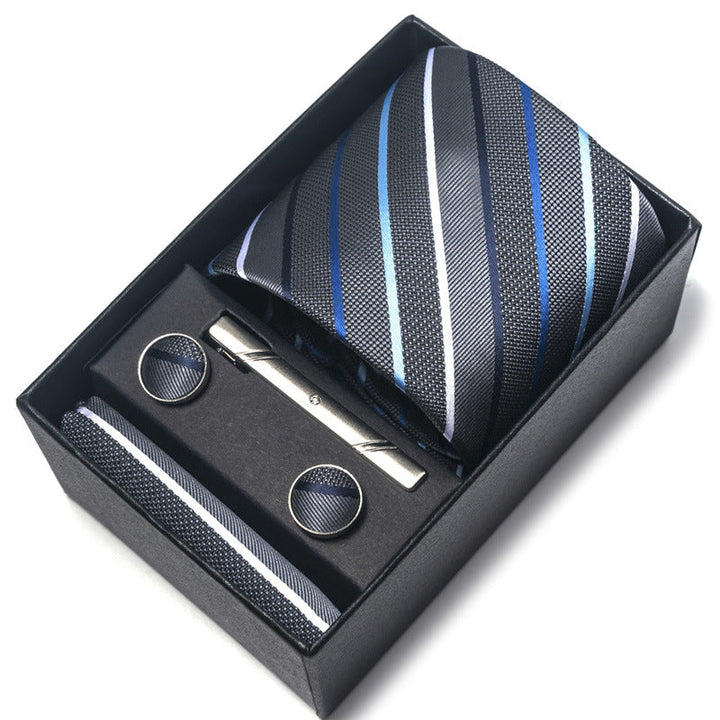 Direct-supply Mens Polyester Yarn-dyed Jacquard Formal Tie