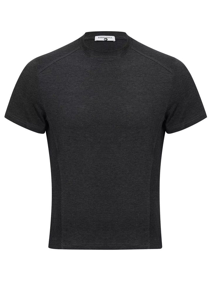 Men's Round Neck Short Sleeve T-Shirt