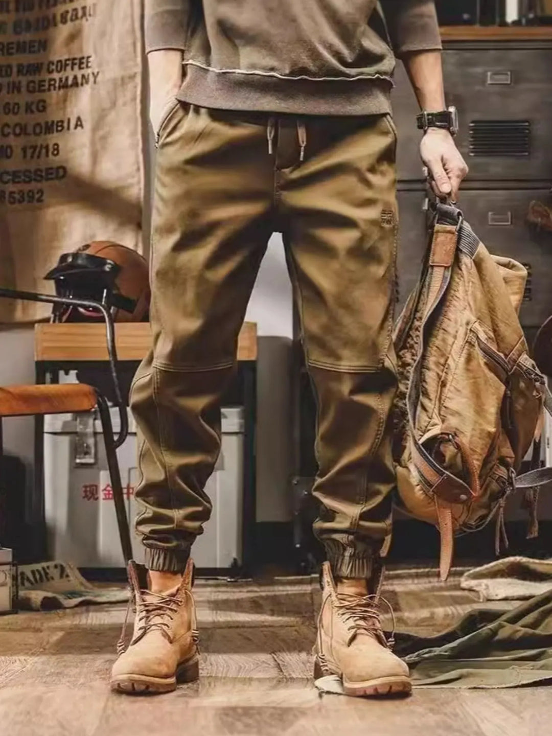 Men's Plus Size Loose Fit Joggers