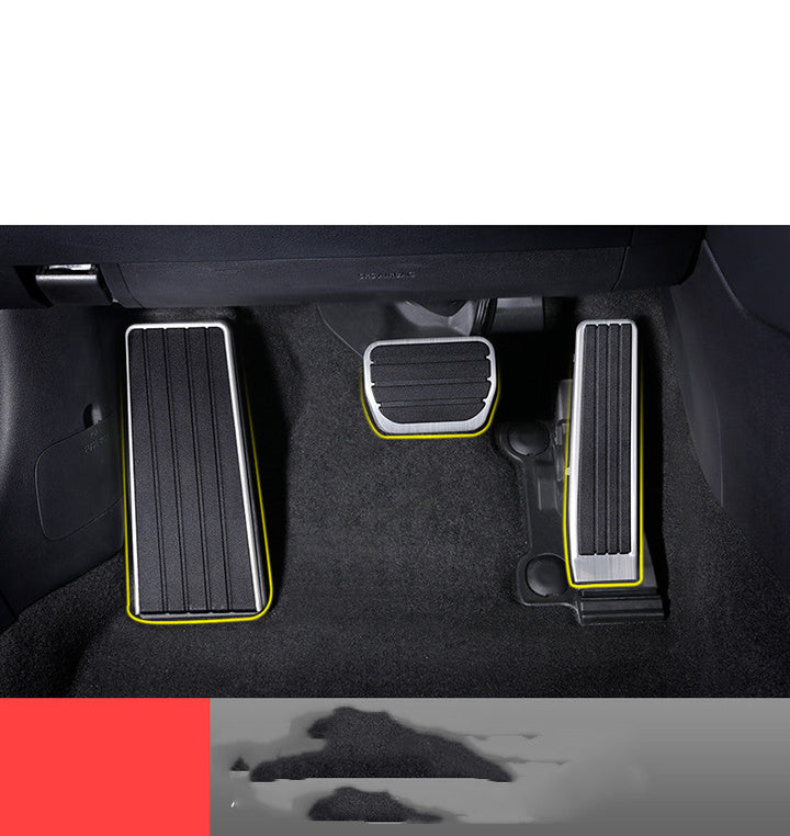 Cab pedal accelerator brake decorative stickers