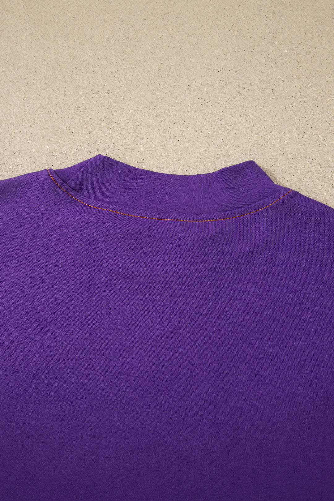Tillandsia Purple Reversible Contrast-Stitched T-Shirt