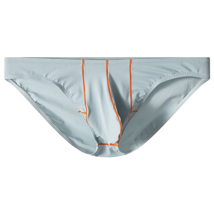 Thin Ice Silk Solid Color Men's Underwear