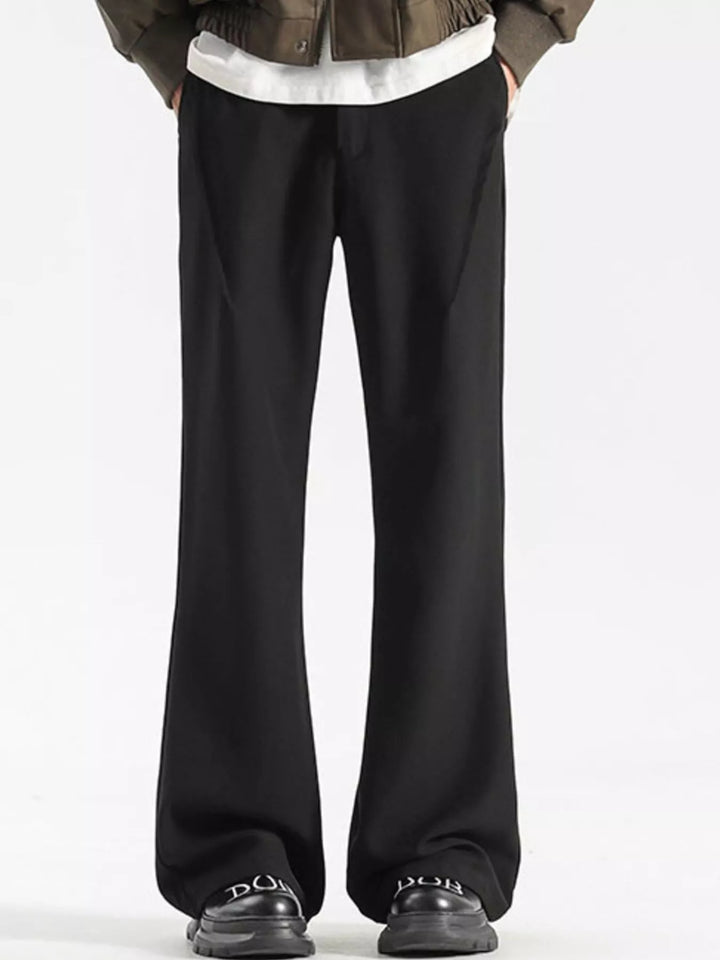 Men's Full Size Wide Leg Casual Pants Plus Size