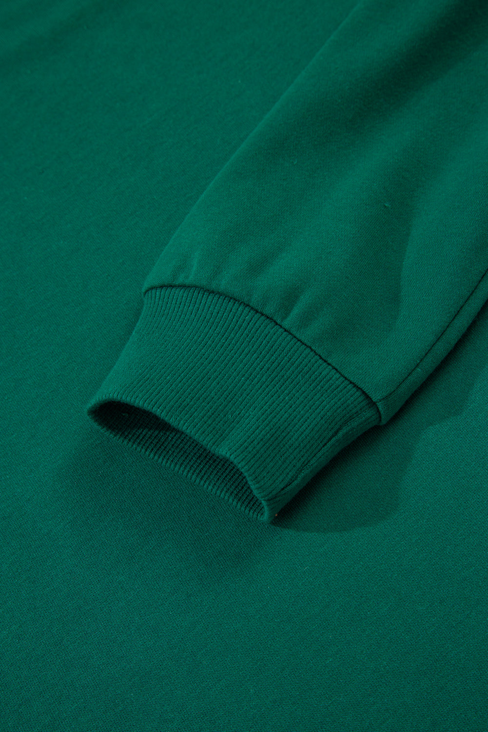 Evergreen Varsity Stripe Detail Drop Shoulder Pullover Mini Skirt Set