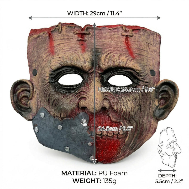 Halloween Zombie Horror Mask Decoration