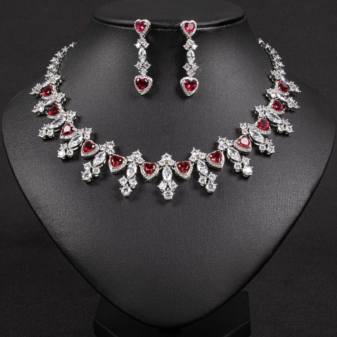 Fashionable Personalized And Creative Necklace And Earrings For Women