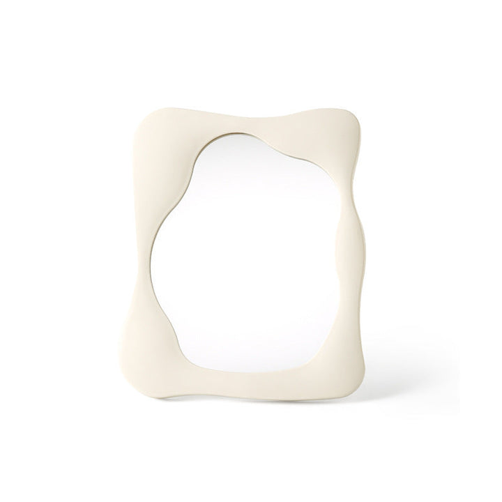 Simple Special-shaped Living Room Cosmetic Mirror Desktop Plastic