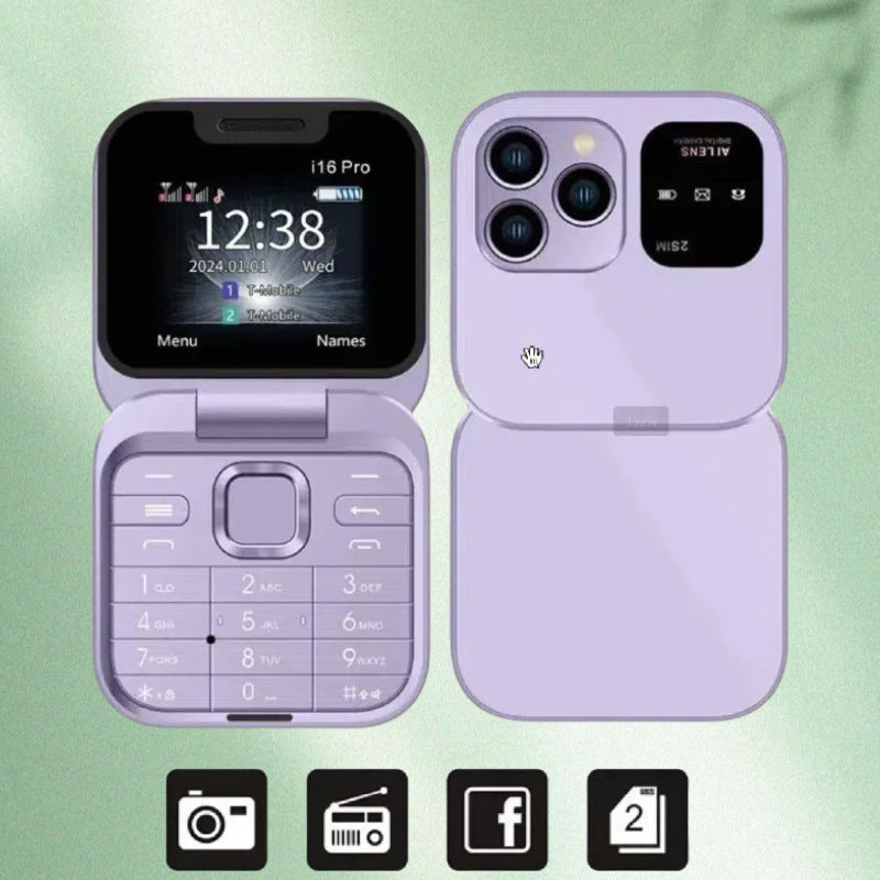 Dual-SIM Dual-standby Non-smart Feature Phone For Seniors