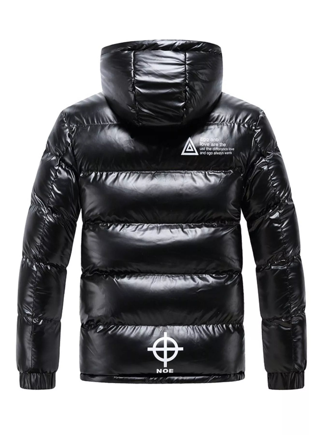 Men's Plus Size Padded Hooded Winter Coat