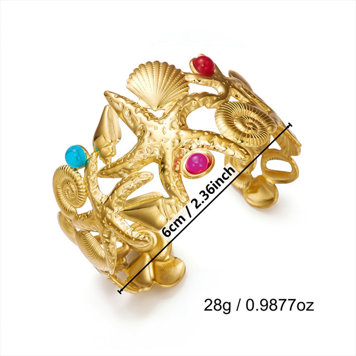 Casual Resort-style Ocean-themed Adjustable Bracelet
