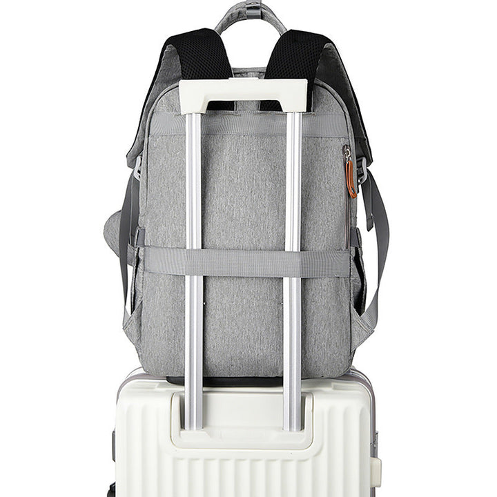 Multi-functional USB-charging Stroller Bag With Separate Dry And Wet Compartments