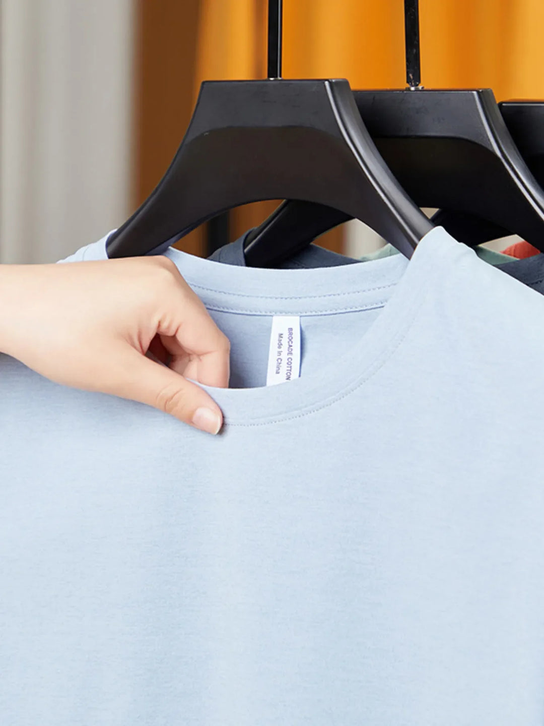 Men's Plus Size Round Neck Short Sleeve T-Shirt