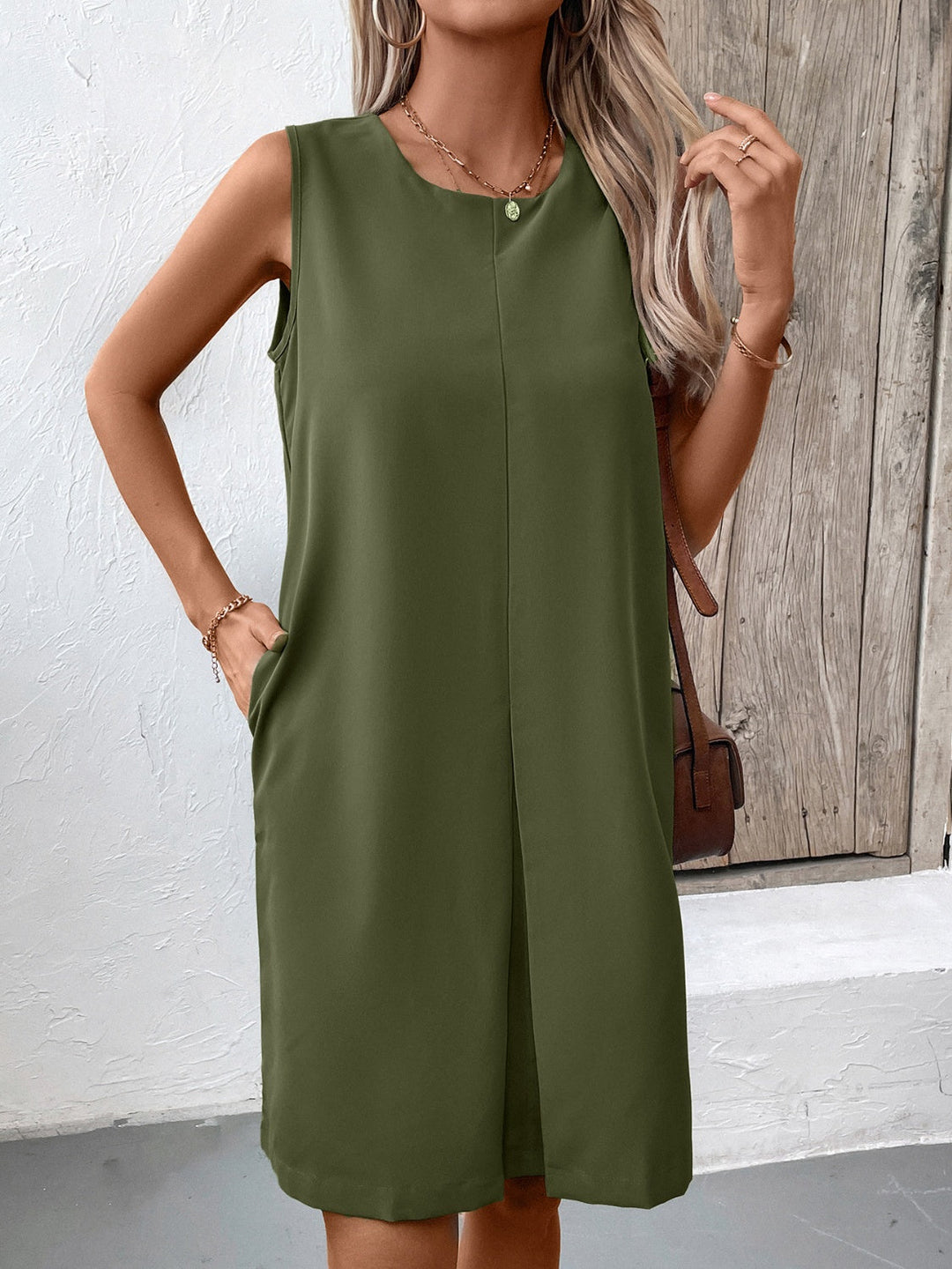 Pocket Mini Dress