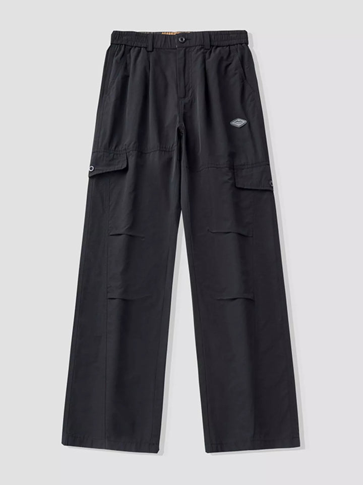 Men's Full Size Wide Leg Cargo Pants Plus Size