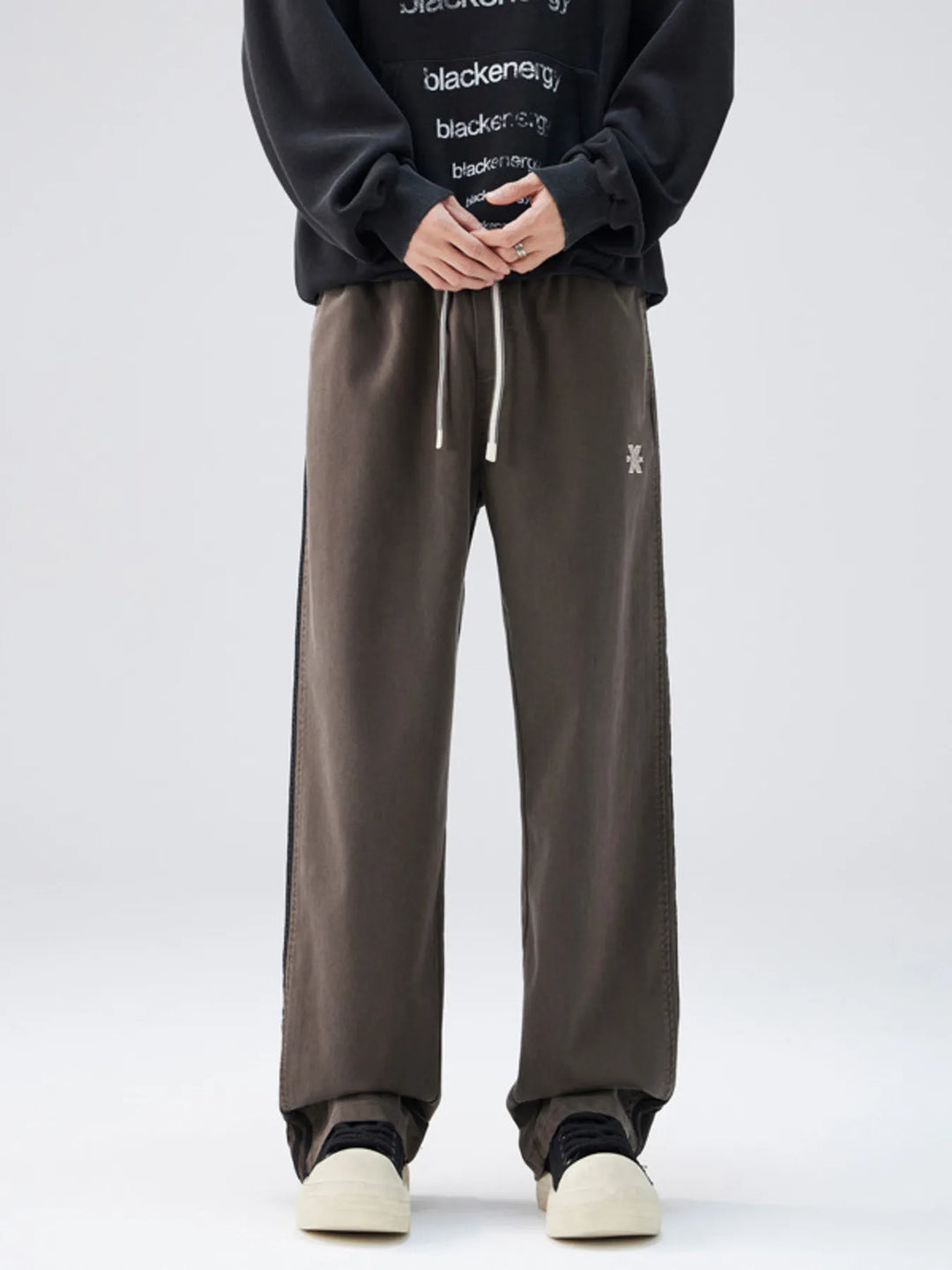 Men's Full Size Casual Loose Fit Drawstring Pants Plus Size