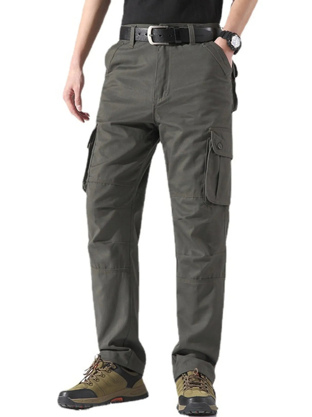 Men's Wide Leg Cargo Pants