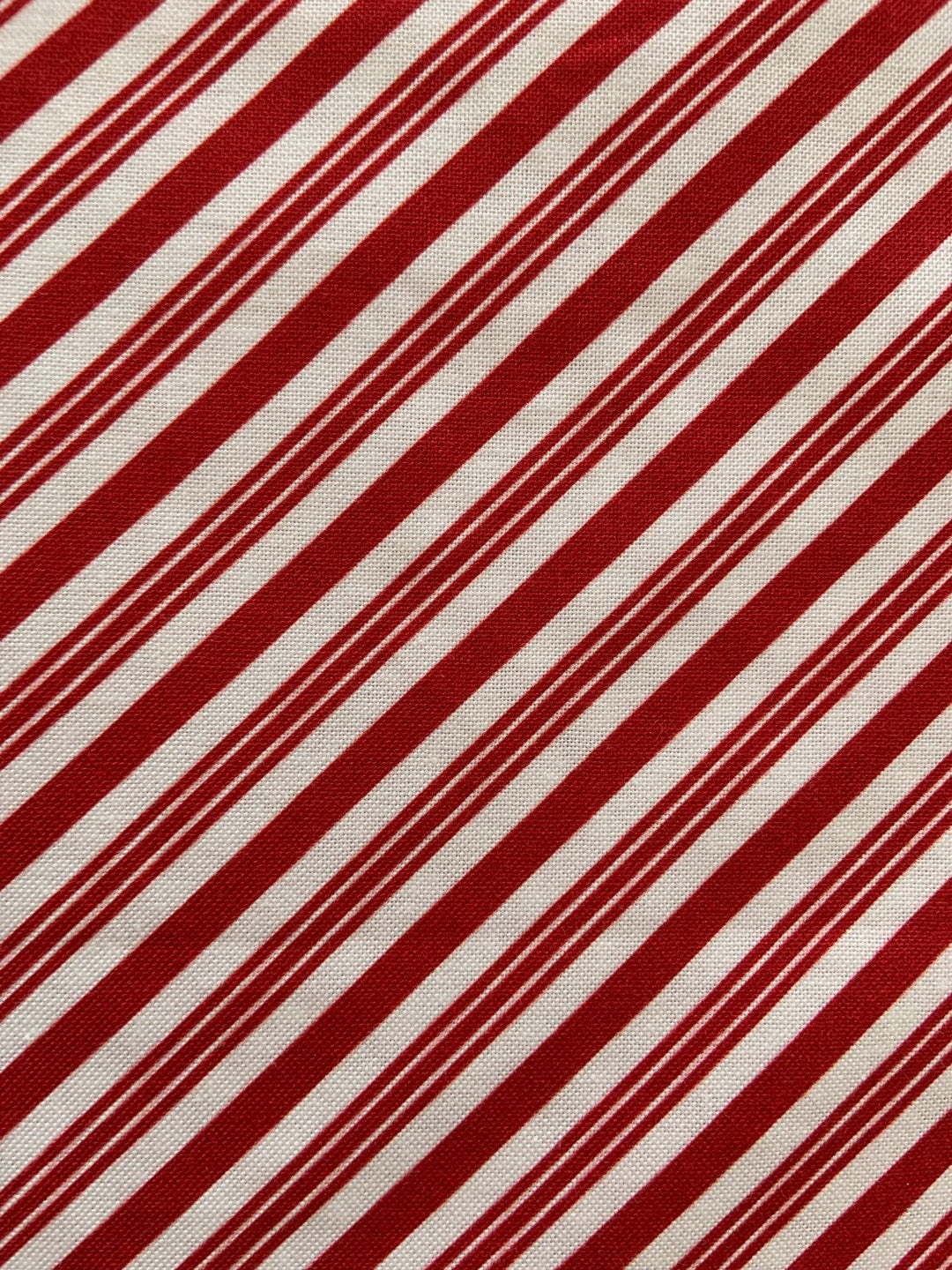 Candy Cane Stripe Bow Top