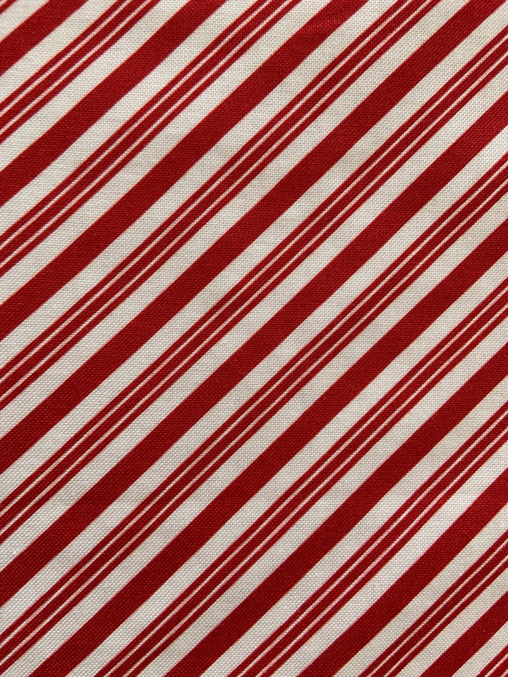 Candy Cane Stripe Bow Top