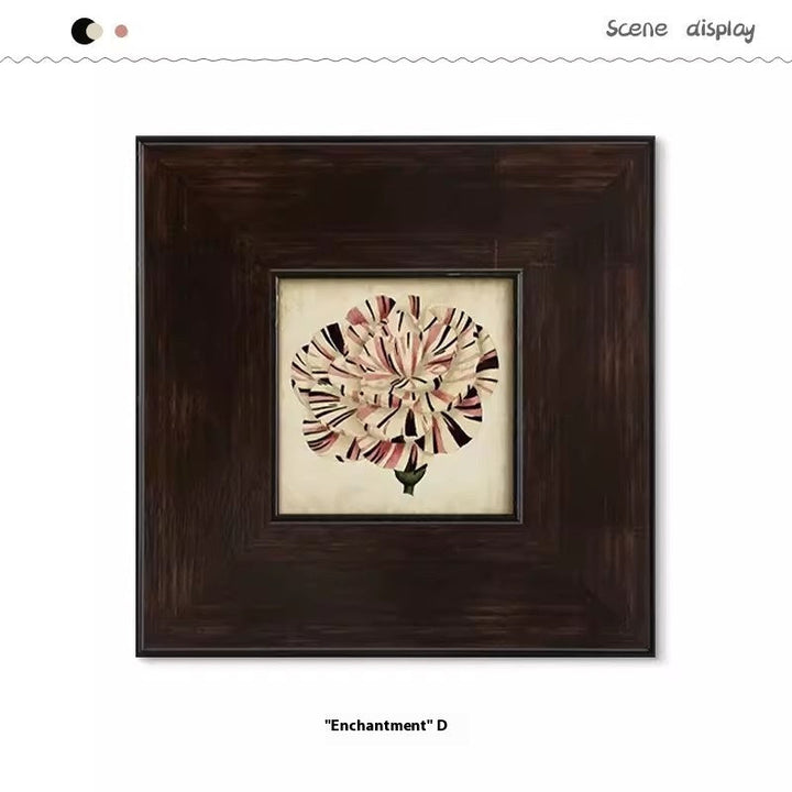 Silent Style Middle-ancient Art Decorative Painting Living Room Wall Painting Restaurant Wallpaper Bedroom Bedside Painting