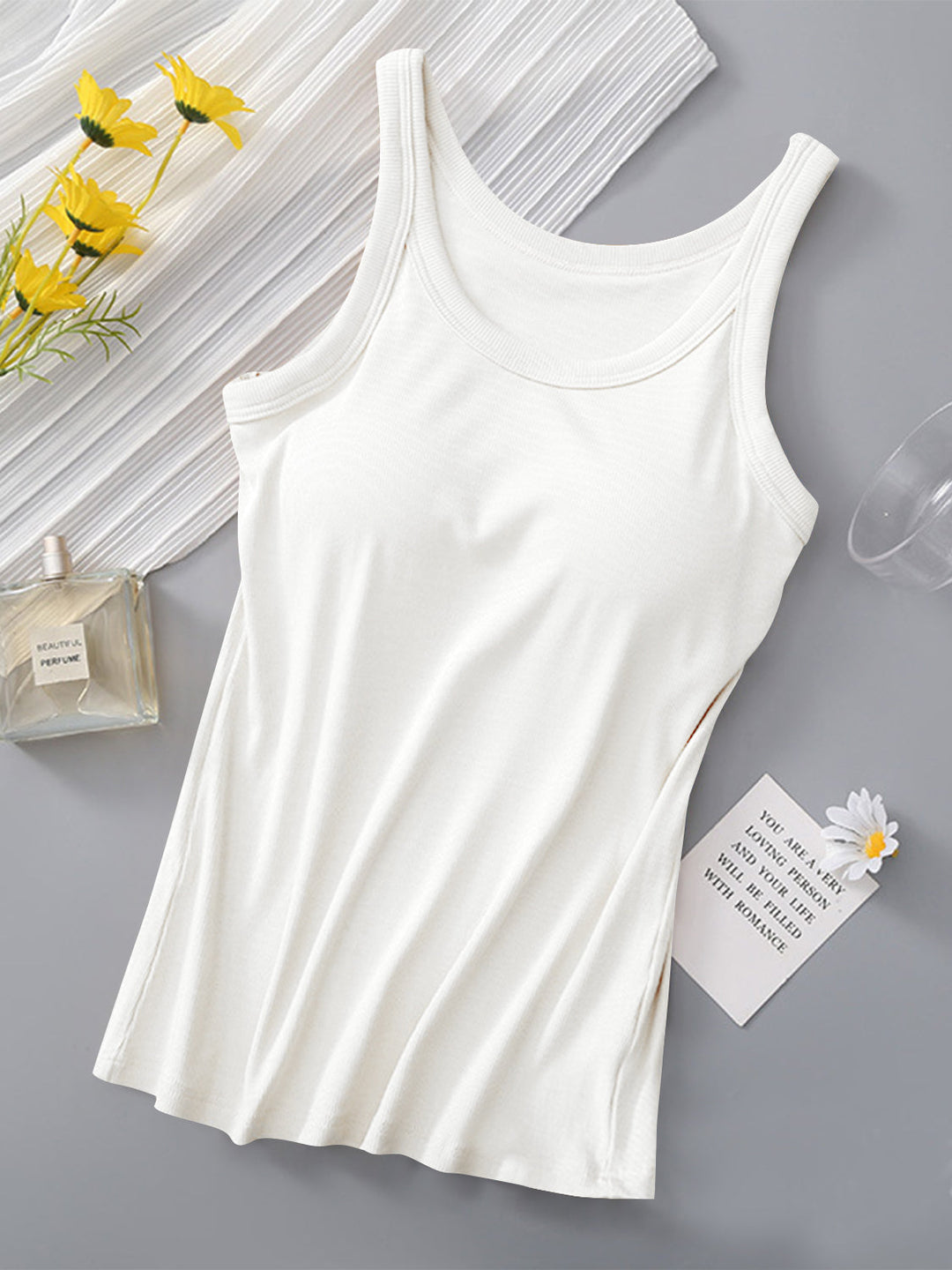 Built-in Bra Tank Top