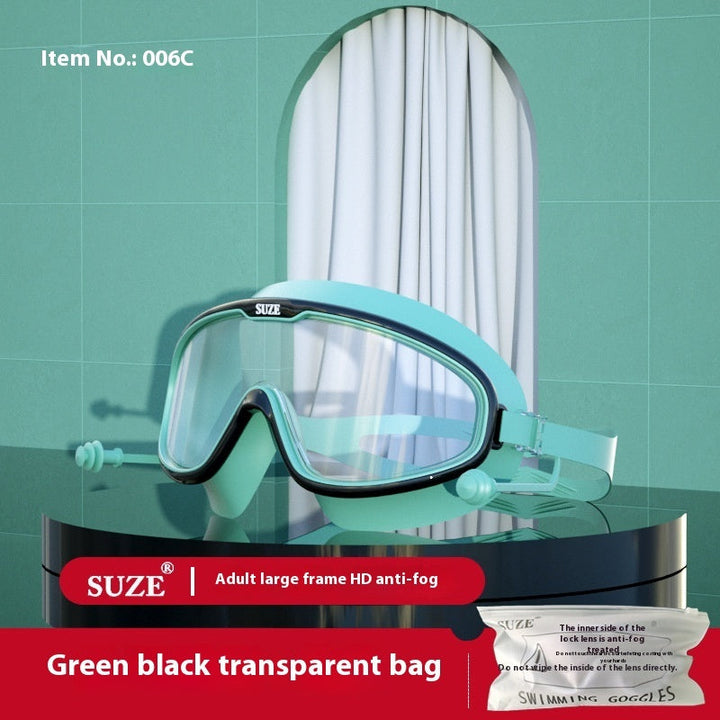 Anti-fog Waterproof Glasses Electroplating Swimming Goggles