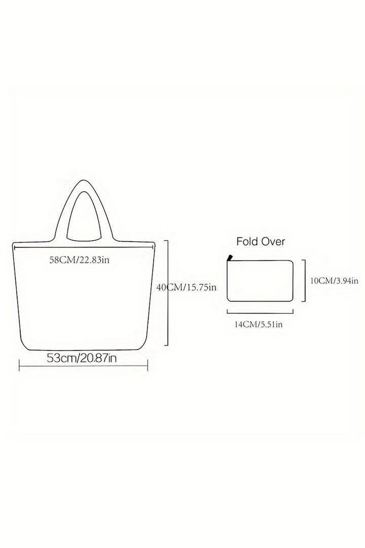 Tillandsia Purple Goth Halloween Oxford Cloth Large Capacity Foldable Tote Bag