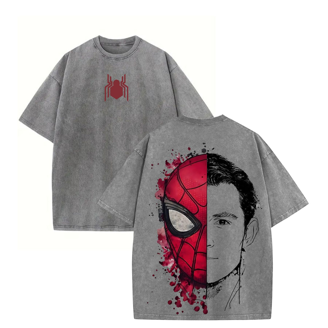 The Dark Style Trio Spidey No Way Home T-Shirt – Casual Crewneck Soft Graphic Tee for Men