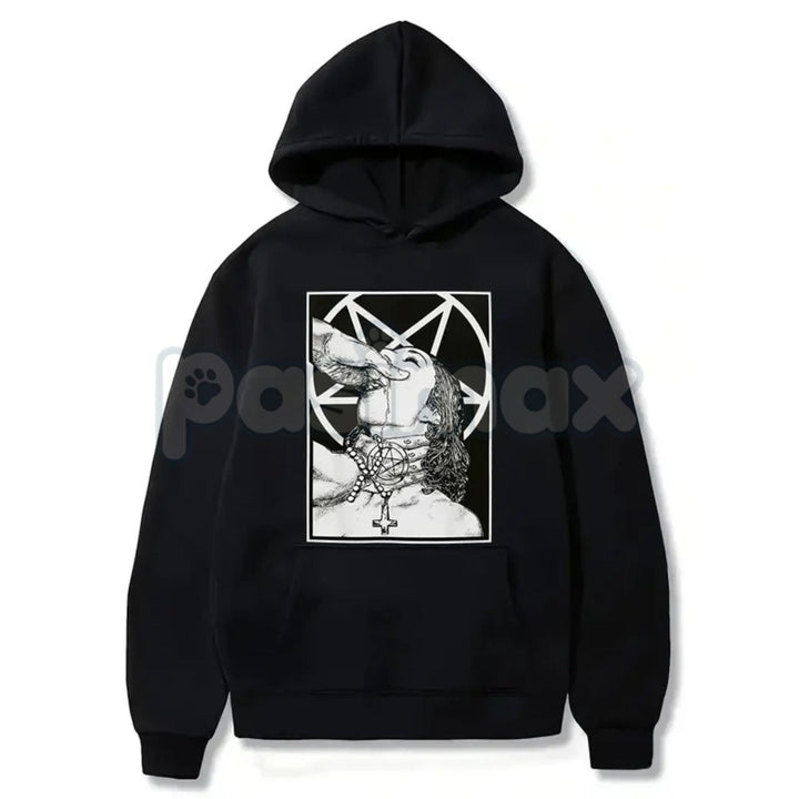 Unholy Nun Naughty Graphic T-Shirt – Dark Gothic Aesthetic Hoodie & Edgy Streetwear Sweatshirt