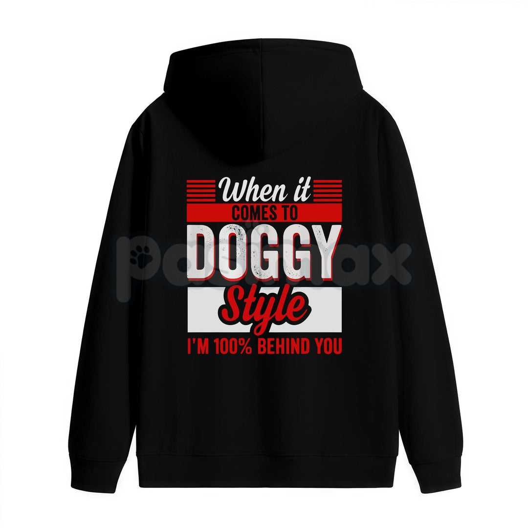 "When It Comes To Style" Graphic T-Shirt – Back-Sided Printed Letter Crewneck, Hoodie & Sweatshirt