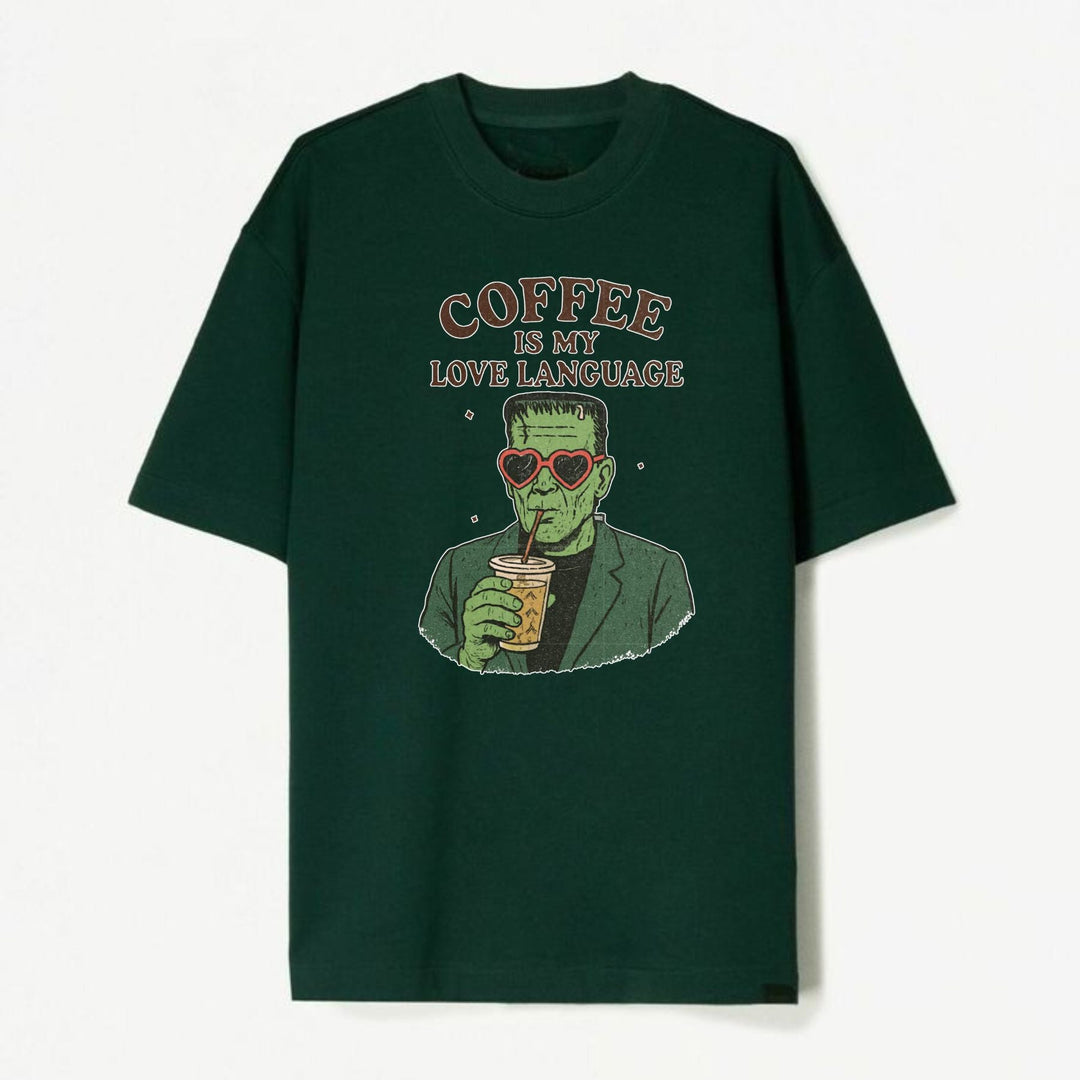 "Coffee Is" T-Shirt - Unisex Classic Fit, Minimalist Coffee Lover Tee